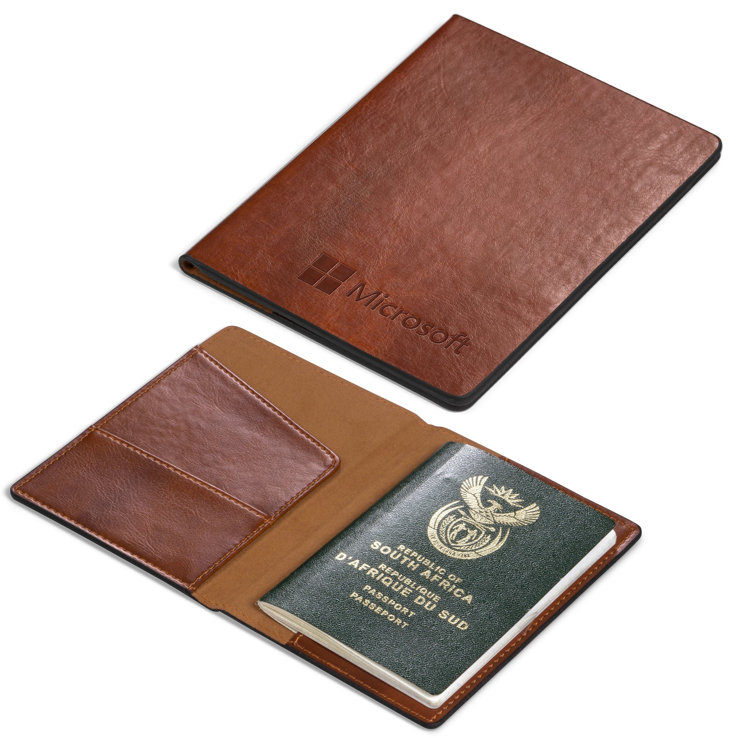 Fabrizio Passport Holder - Brown / BN