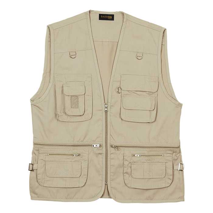 Fishing Jacket Khaki / SML / Regular - Bodywarmers