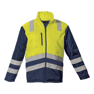 Fleet Jacket  Safety Yellow/Navy / SML / Regular - 