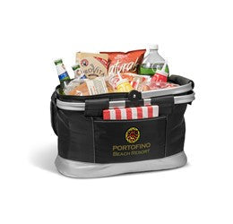 Hampton Basket Cooler-Coolers-Black-BL