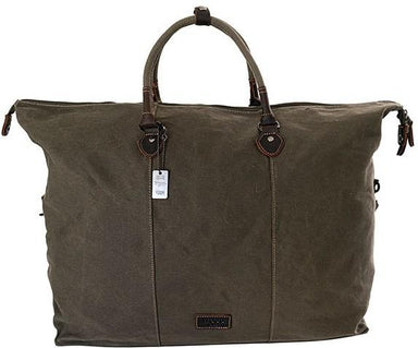 Heavy Wax Cotton Canvas Duffel Bag | Olive-Duffel Bags