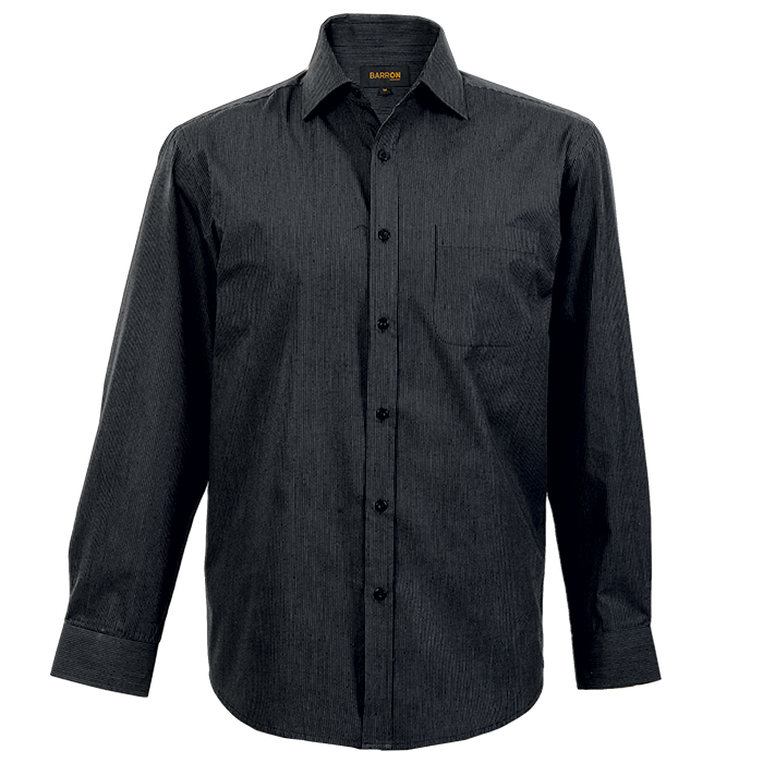 Imperial Lounge Long Sleeve Black / SML / Last Buy - Shirts-Corporate