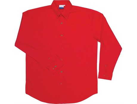 Jeff Long Sleeve Shirt - Red