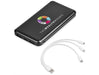 Kingpin Black Compact 10000mAh Power Bank Set