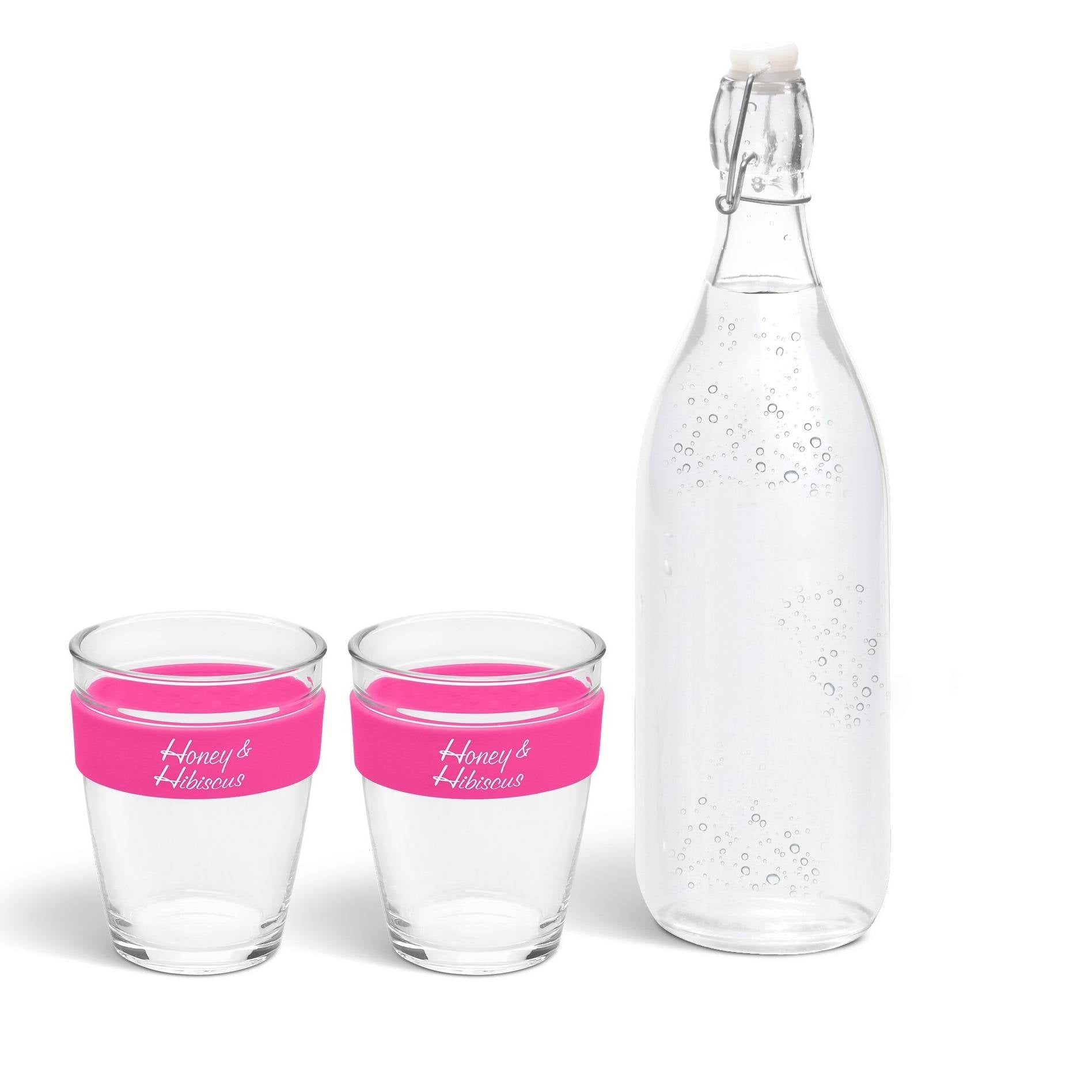 Transparent Drinking Set - 340ml-Drinkware Sets