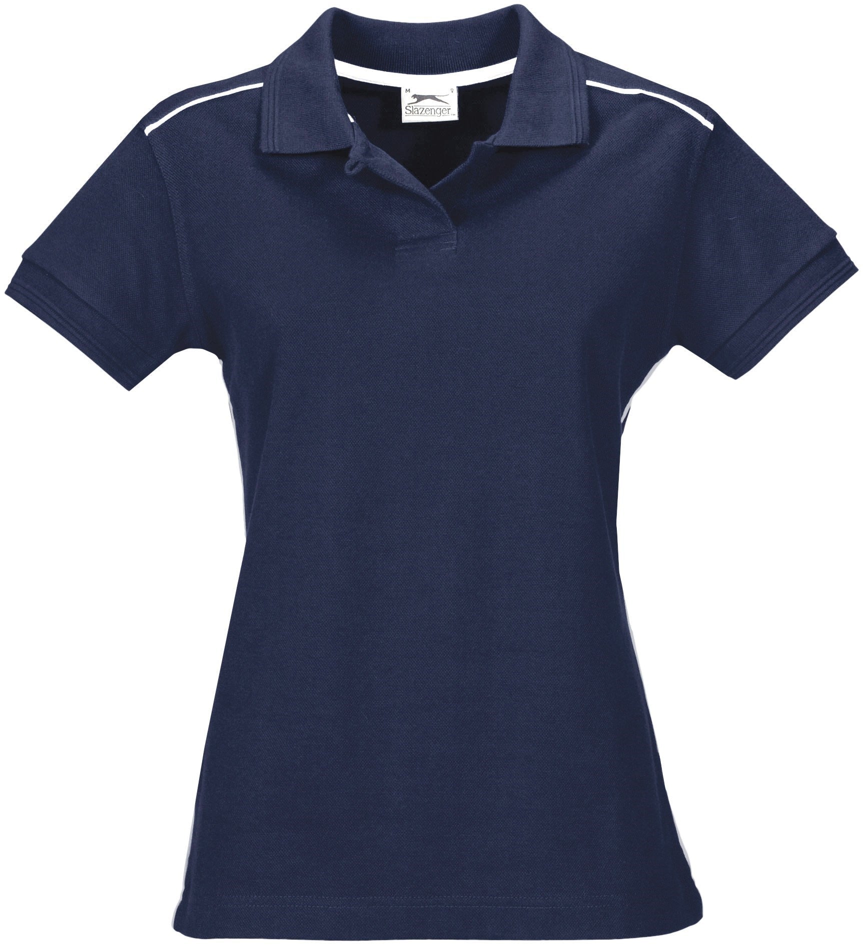 Ladies Backhand Golf Shirt - Green Only-L-Navy-N