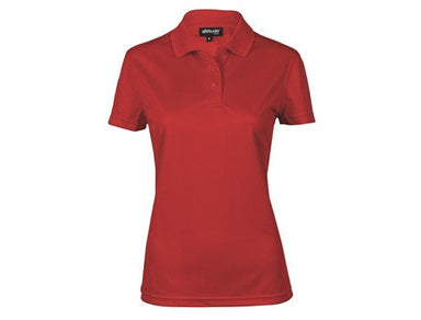 Ladies Barcelona Golf Shirt - Red Only-