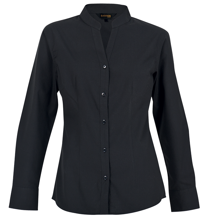 Ladies Barista Blouse Long Sleeve - Shirts-Corporate