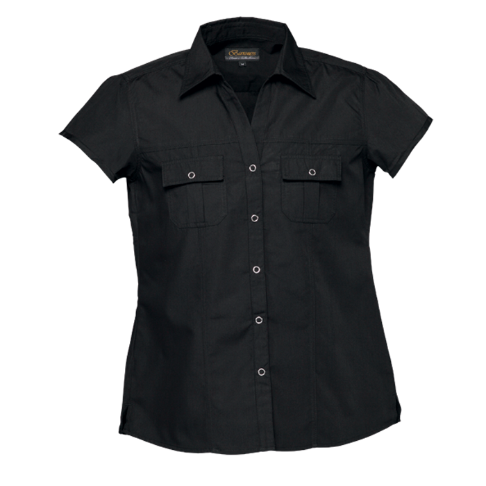 Ladies City Blouse  Black / SML / Regular - 