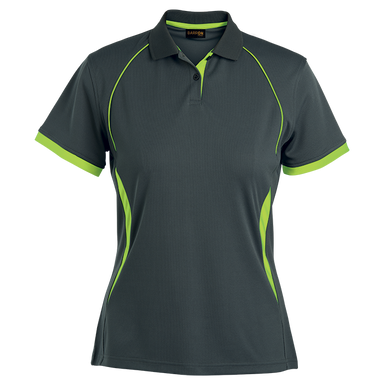 Ladies Derby Golfer  Grey/Lime / SML / Regular - Golf