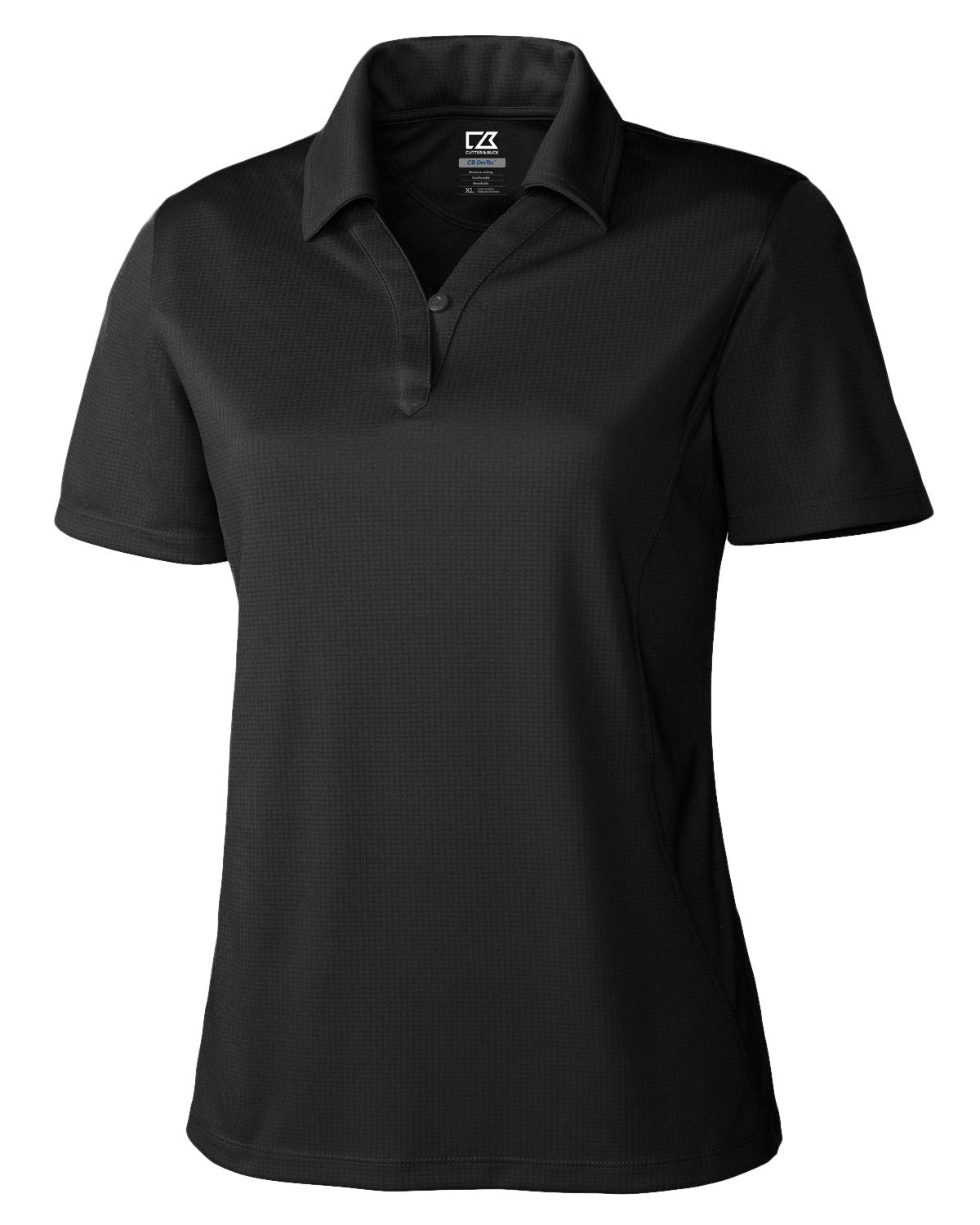 Ladies Genre Golf Shirt - Black Only-L-Black-BL