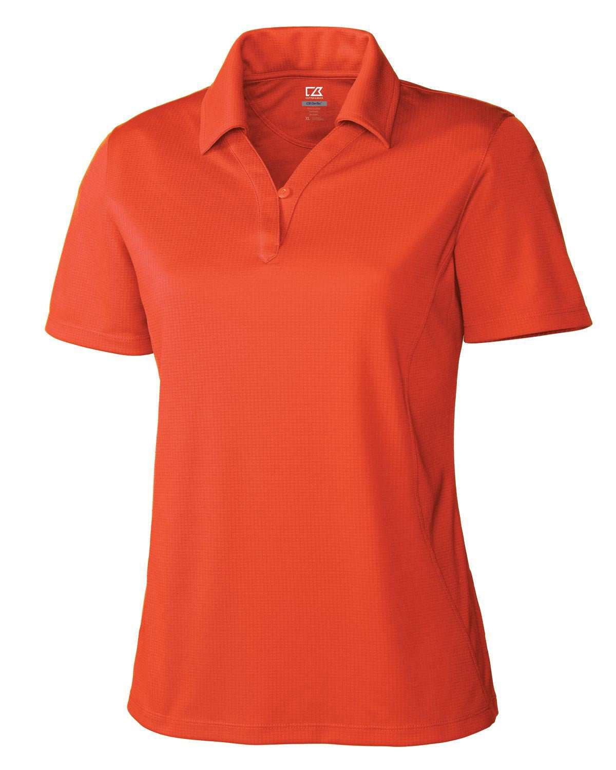 Ladies Genre Golf Shirt - Black Only-L-Orange-O