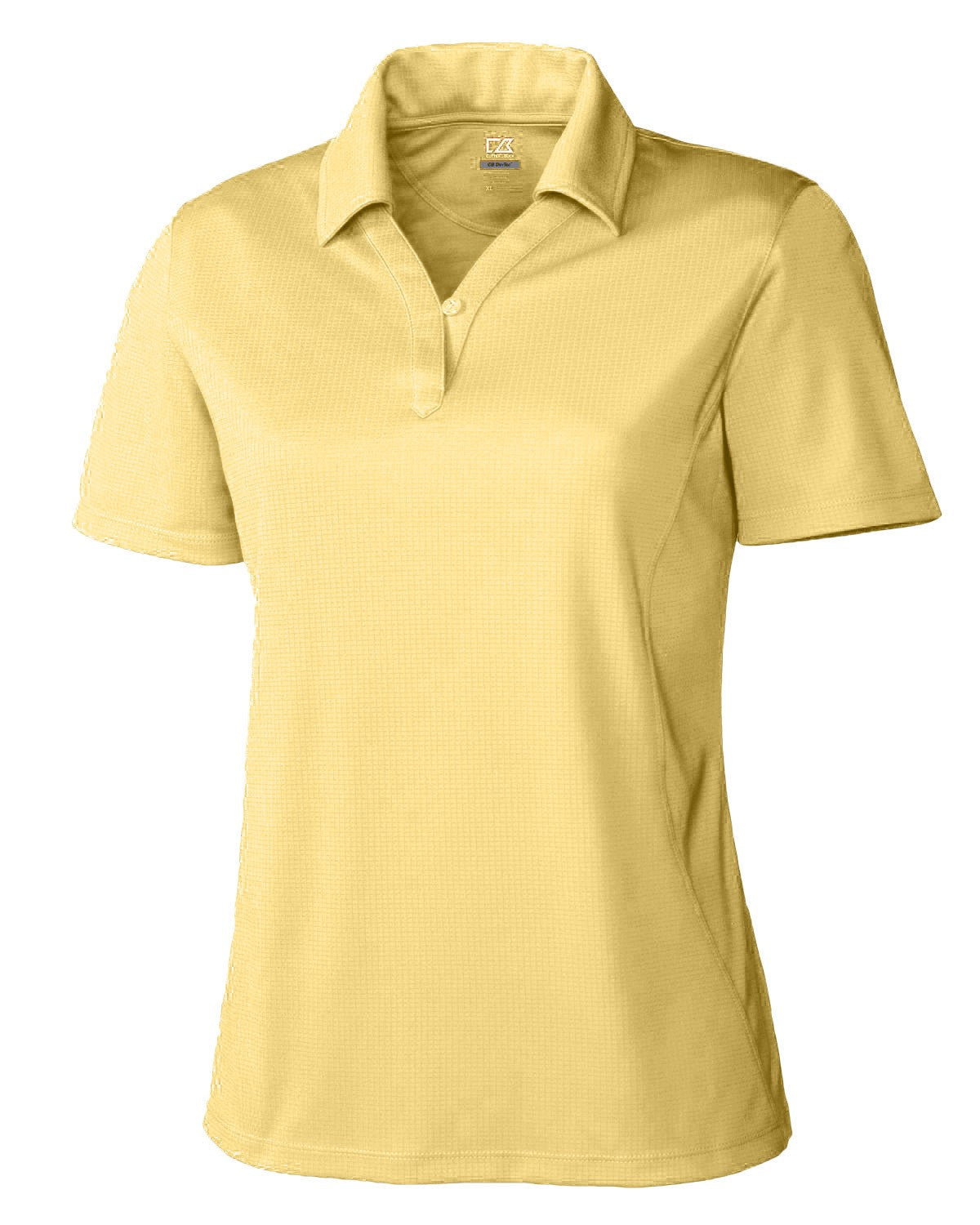 Ladies Genre Golf Shirt - Black Only-L-Yellow-Y