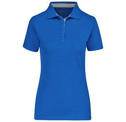Ladies Hacker Golf Shirt-S-Blue-BU