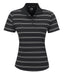 Ladies Hawthorne Golf Shirt - Black Only-L-Black-BL