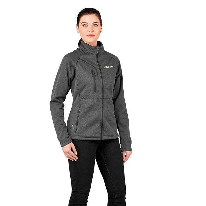 Ladies Laurel Oak Softshell Jacket - Dark Grey - Coats & 