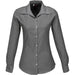 Ladies Long Sleeve Aspen Shirt-L-Grey-GY