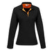 Ladies Long Sleeve Solo Golf Shirt - Orange Only-