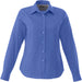 Ladies Long Sleeve Wilshire Shirt - Royal Blue Only-2XL-Royal Blue-RB