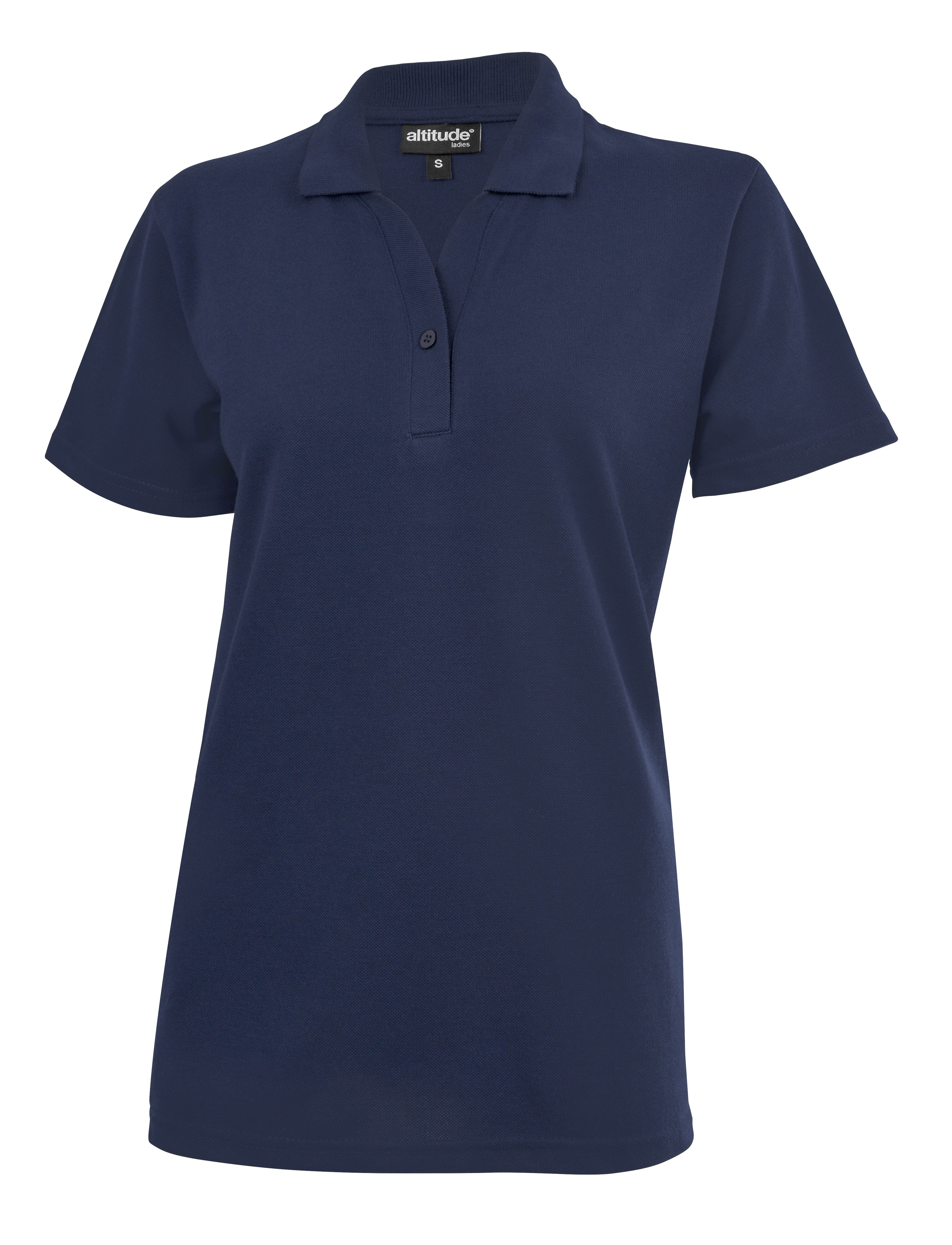 Ladies Melrose Heavyweight Golf Shirt - White Only-