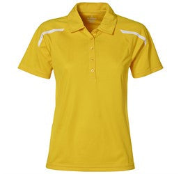 Ladies Nyos Golf Shirt - Black Only-