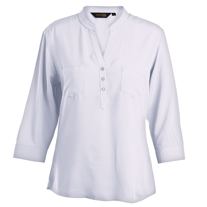 Ladies Oasis Blouse  White / SML / Last Buy - 