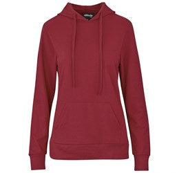 Ladies Physical Hooded Sweater-L-Red-R