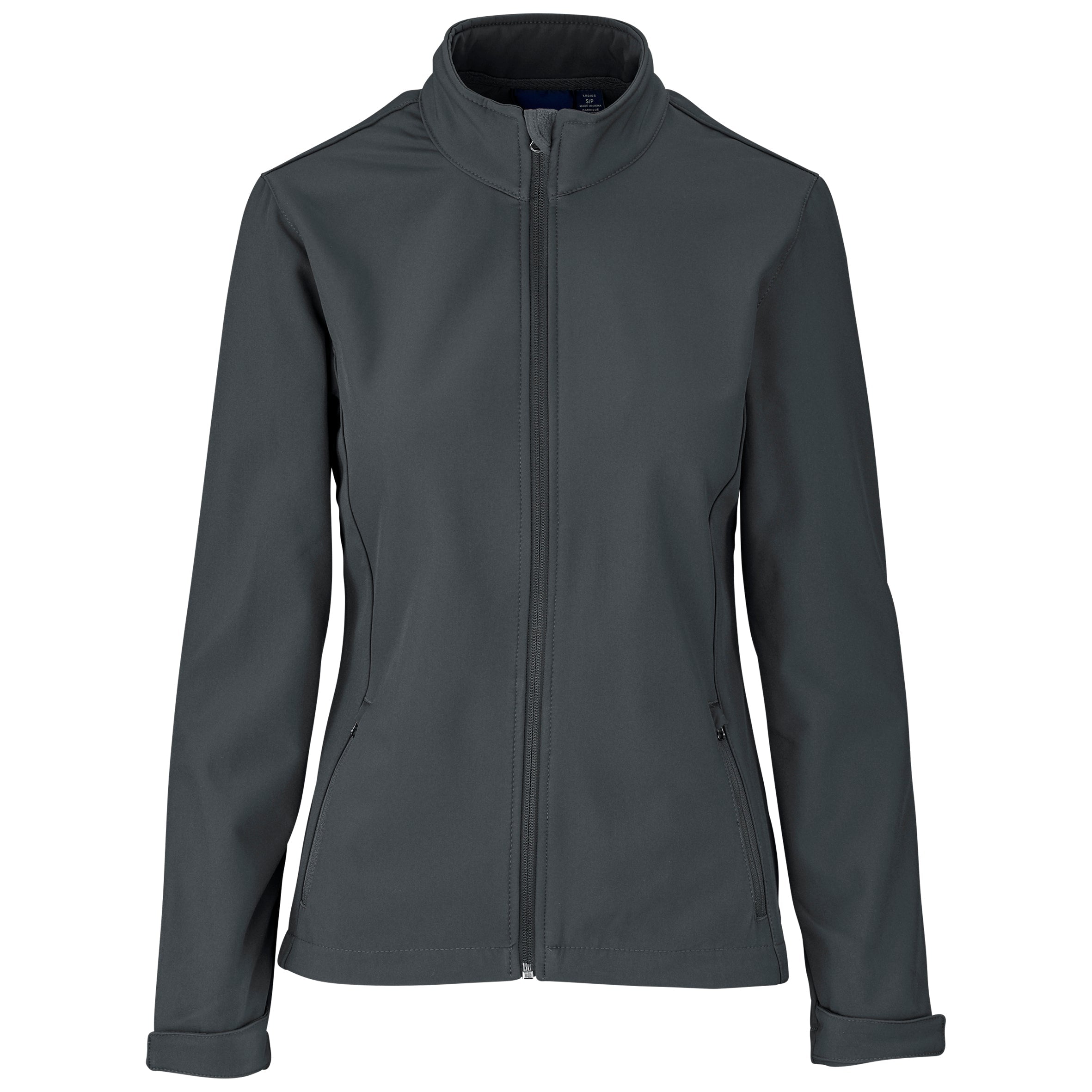 Ladies Pinnacle Softshell Jacket-2XL-Grey-GY