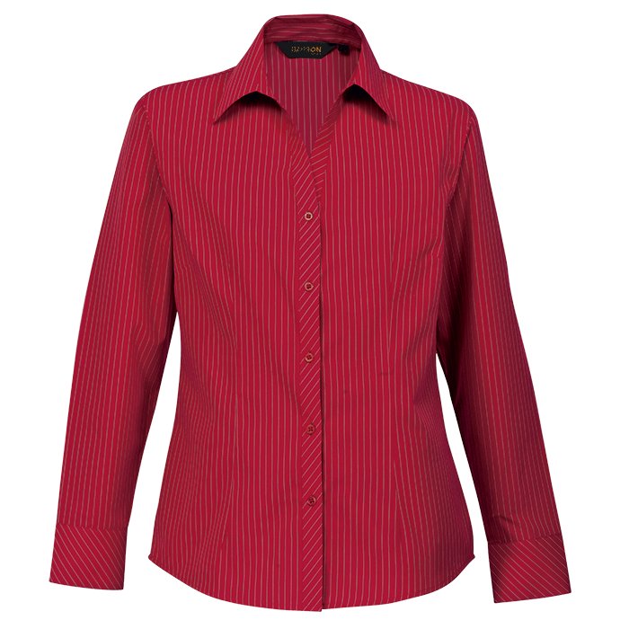 Ladies Quest Long Sleeve Blouse - Shirts-Corporate