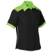 Ladies Racing Pit Shirt  Lime/Black / SML / Regular -