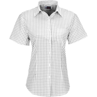 Ladies Short Sleeve Aston Shirt - White Only-2XL-White-W