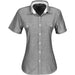 Ladies Short Sleeve Windsor Shirt - Red Only-2XL-Grey-GY