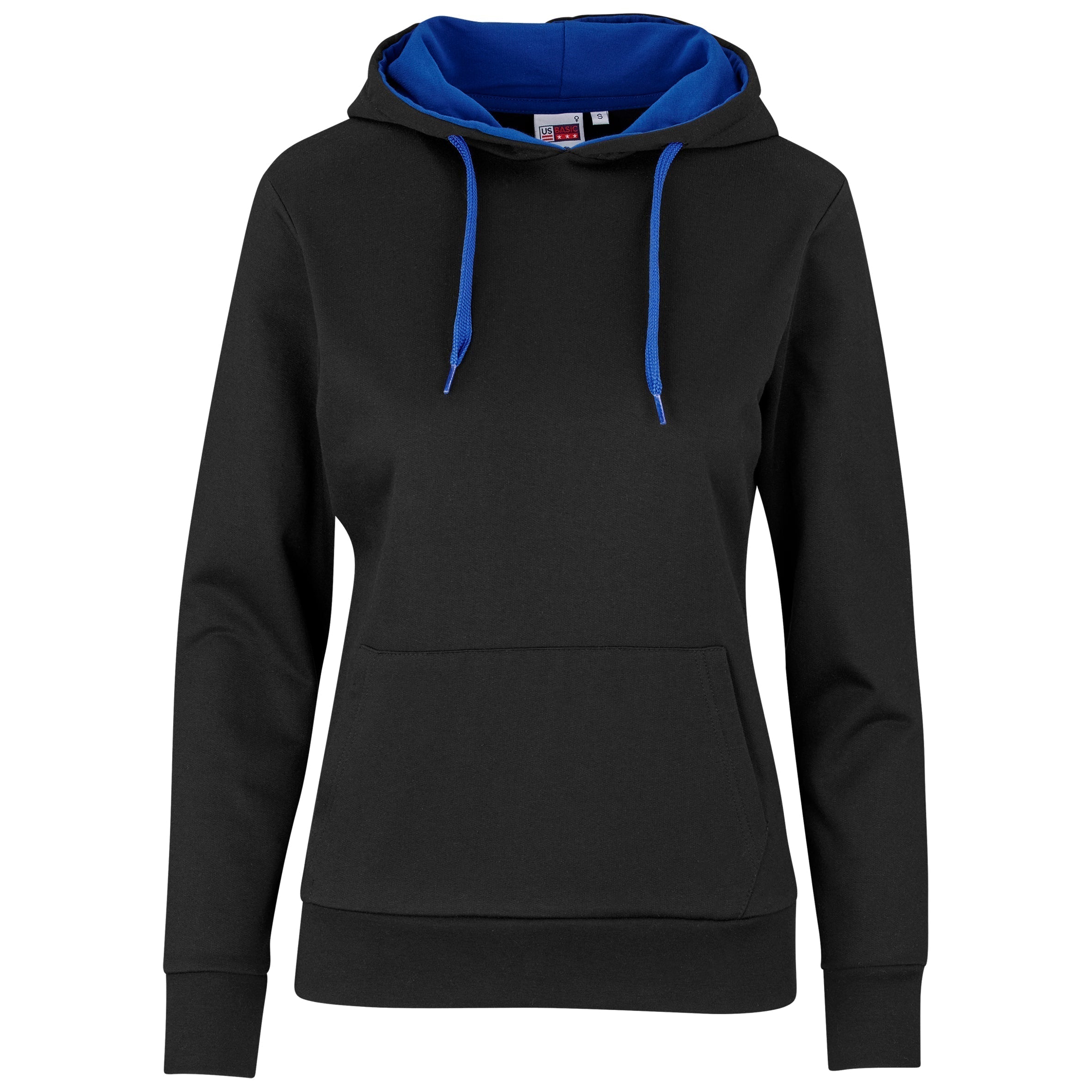 Ladies Solo Hooded Sweater-L-Blue-BU