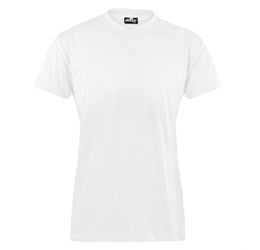 Ladies Vital 160 V-Neck T-Shirt - White Only-L-White-W