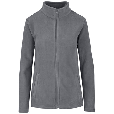 Ladies Yukon Micro Fleece Jacket-Coats & Jackets-L-Grey-GY