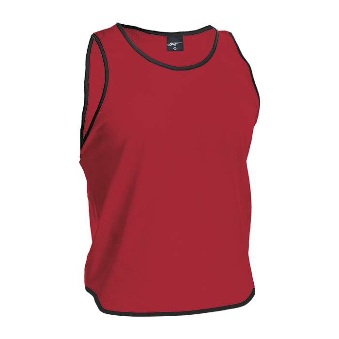 BRT League Vest  Red / Jnr / Regular - On Field 