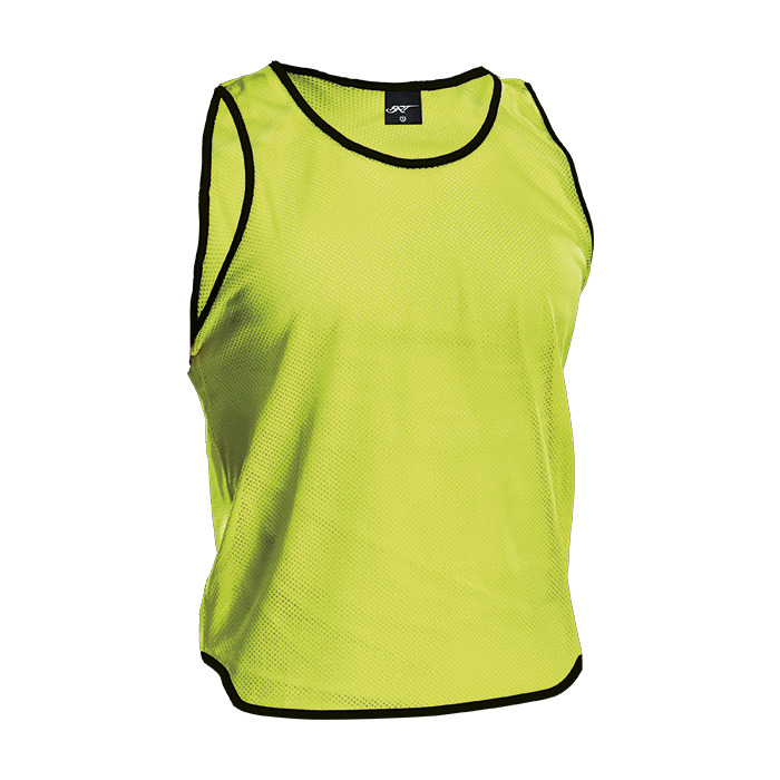 BRT League Vest Hi-Vis Yellow / Jnr / Regular - On Field Apparel