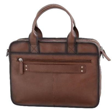 Leather 13" Laptop Bag-