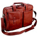 Leather Bermudo Computer Bag 15.4" | Brown-