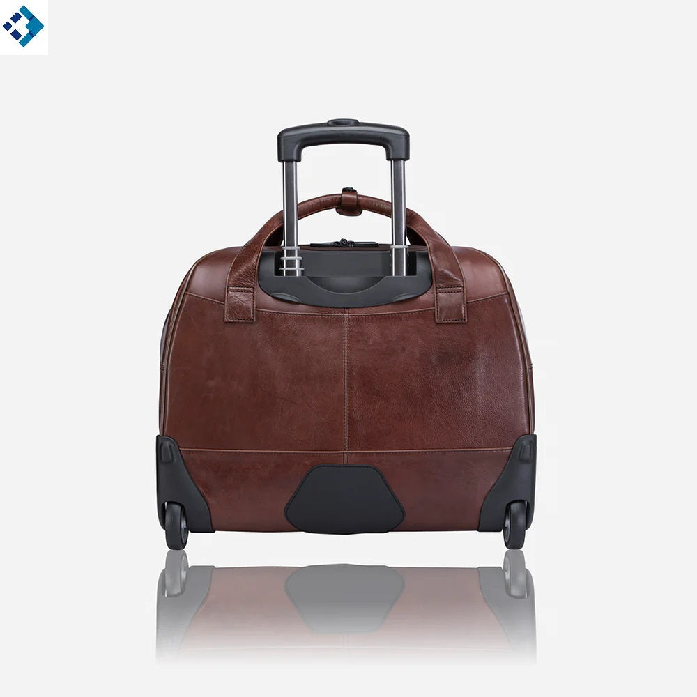 Winchester 17" Laptop/Overnight Trolley Bag | Brown