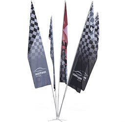 Legend Sublimated 5-Flag Fountain 6m - Large-