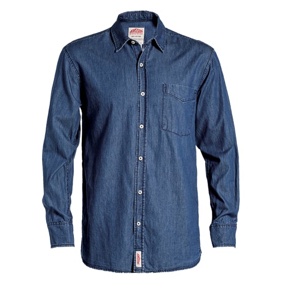 Legendary One Pocket Long Sleeve Work Shirt Indigo Denim / M - High Grade Shirts