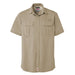 Legendary Vented Short Sleeve Work Shirt Khaki / XS - High Grade Shirts