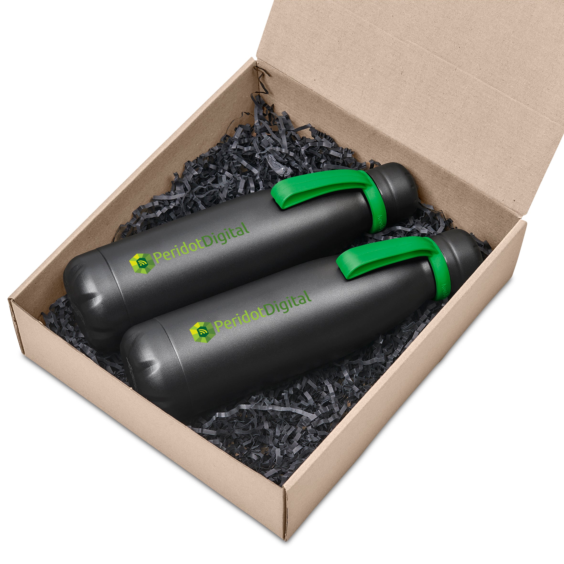 Luna Water Bottle Set Green / G