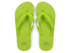 Maldives Unisex Flip Flops - Lime