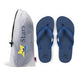 Maldives Unisex Flip Flops - Navy Only-