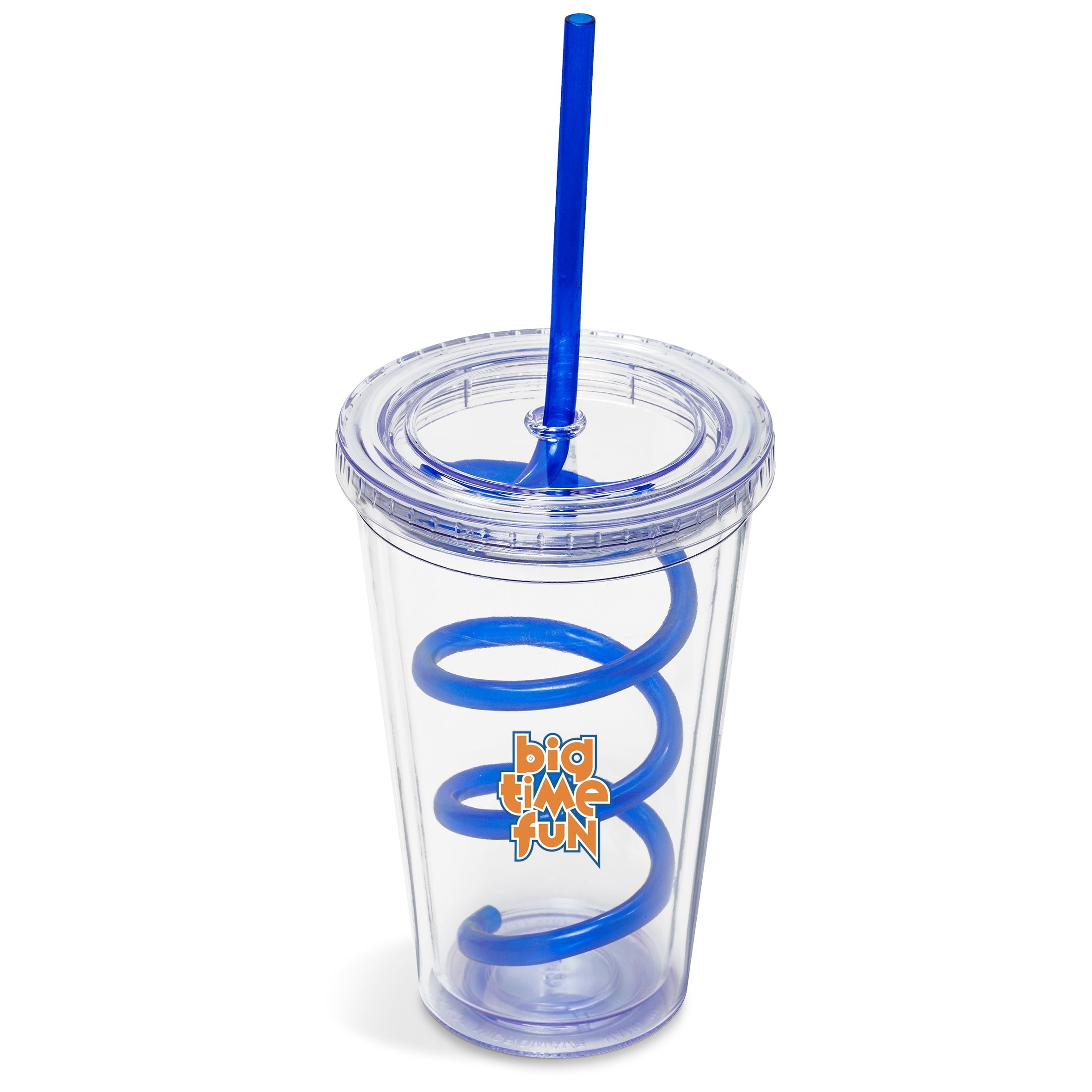 Malibu Tumbler & Twisty Straw Blue / BU