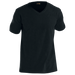 Mens 170g Slim Fit V-Neck T-Shirt Black / XS / Regular - T-Shirts