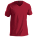 Mens 170g Slim Fit V-Neck T-Shirt Red / XS / Regular - T-Shirts