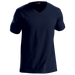 Mens 170g Slim Fit V-Neck T-Shirt  Navy / XS / 